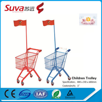 carrello di compera di compera dei bambini del carretto del carrello del carrello del carrello del canestro della ruota del carrello del giocattolo