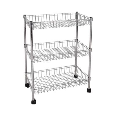 Scaffale piegante del cavo dello scaffale di esposizione del metallo di stoccaggio degli espositori di deposito di acciaio inossidabile